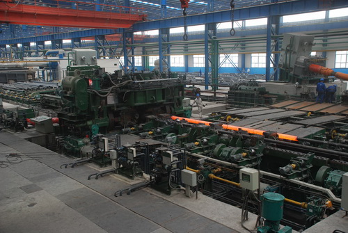 北京无缝钢管厂家生产线